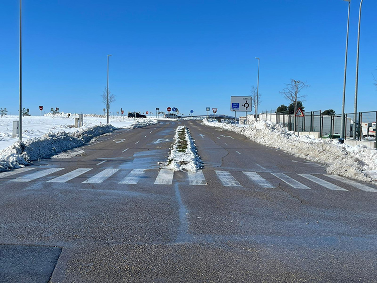 Plataforma Central Iberum minimiza la incidencia del temporal Filomena a través de su estrategia de previsión y planificación